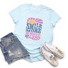 Simply Sage Market Smile More Worry Less Sunshine Short Sleeve Tee - 3 of 4
