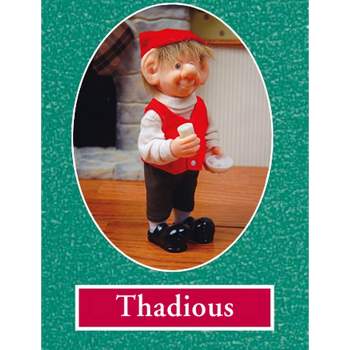 Northlight 7.5" Zims The Elves Thadious Collectible Christmas Tabletop Figure