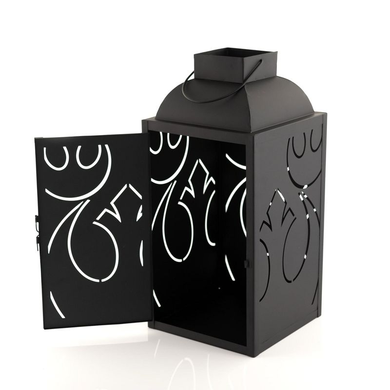 Seven20 Star Wars Black Stamped Lantern | Rebel Insignia Pattern | 14 Inches Tall, 4 of 7