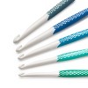 Prym Crochet Hook Set 7-O: Best Plastic Hooks for Crocheting, Assorted Blues & Green, Size 7, Cute & Good Quality - 3 of 4