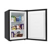 STAKOL 3 cu.ft. Compact Upright Freezer w/Single Stainless Steel Door Removable Shelves - 2 of 4