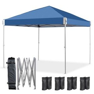 Aoodor Pop-Up Canopy Tent - Instant Setup Shade for Camping, Parties & Outdoor Events, UV Protection & Waterproof - 1 of 4