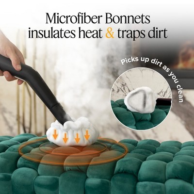 Dupray 24-Piece Steam Cleaning Accessory Kit with Brushes and Cloths