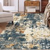 8x10 Area Rugs for Living Room Bedroom Non-Slip Washable Rugs Modern Abstract Large Area Rug - 3 of 4