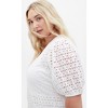 Women's Plus Size Melody Maxi Dress - ivory | CITY CHIC - 2 of 4