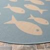 Courtyard CY6012 Power Loomed Indoor/Outdoor Area Rug  - Safavieh - 3 of 3