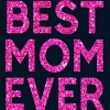 Men's Design By Humans Best Mom Ever Confetti Text By MeowShop Tank Top - 2 of 2