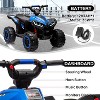 12V Kids ATV Ride On Toy 4-Wheeler Quad with LED Lights, Music, Horn, High/Low Speed, Soft Start, for Boys and Girls - 2 of 4