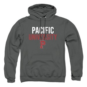 Pacific University Official Stacked Adult Pull-Over Hoodie - 1 of 4