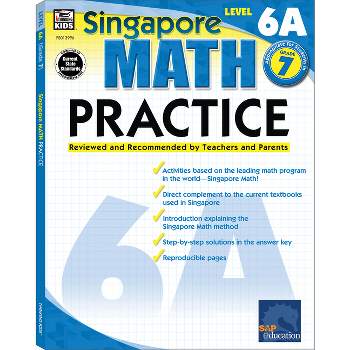 Math Practice, Grade 7 - (Singapore Math) (Paperback)