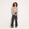 Women's Lettuce Edge Mesh Top - Wild Fable™ Petite Blossom/Pink - 4 of 4