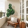 Artificial Fiddle Leaf Fig Tree, Tall Indoor Floor Plant for Home Office Living Room Decor, Housewarming Gift - 4 of 4
