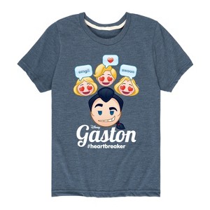 Boys' - Disney - Gaston Heartbreaker Short Sleeve Graphic T-Shirt - 1 of 4