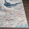 Hauteloom Tayport Blue Marble Rug - 4 of 4