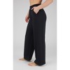 Yogalicious Womens Lux Avenue Side Pocket Wide Leg Pant - 2 of 3