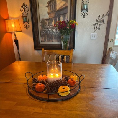 Wood And Metal Tray - Hearth & Hand™ With Magnolia : Target