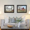 2Piece Vignette Early American Homestead Black Framed Wall Art for Living Room, Bedroom Wall Art Print for Home Decor by Billy Jacobs - 2 of 4