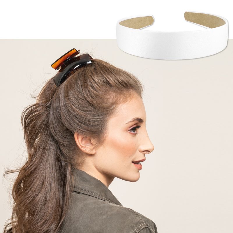 Unique Bargains Women's Non-Slip Headband 1" Wide, 2 of 7