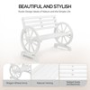 Karl Home | 41.5-Inch Wagon-inspired Outdoor Rustic Wooden Bench - 4 of 4