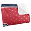 Gonzaga University Logo Dots Silky 50x60 Blanket, 1 Sided - 3 of 4