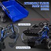 3-in-1 Ride-on Car, Ride-on Tractor with Bucket, Excavator Trailer with Remote Control, EVA Tires, LED Lights, Music, USB Port - 2 of 4