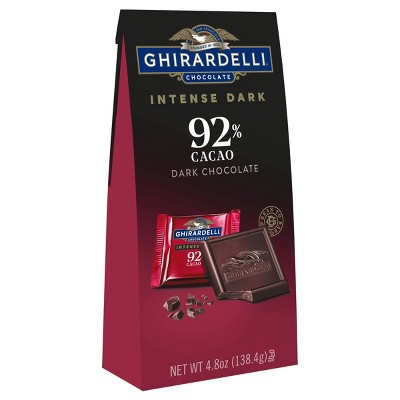 Ghirardelli Intense Dark Moonlight Mystique 92% Cacao Dark Chocolate Squares - 4.8oz