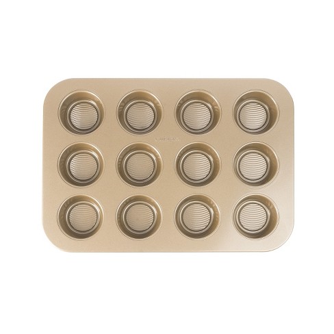 Cuisipro 12-cup Steel Nonstick Muffin Baking Pan : Target