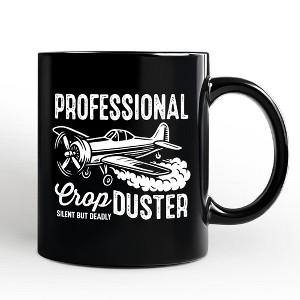 Professional Crop Duster Funny Mug, Silent But Deadly Sarcastic Men Gift | OrnamentallyYou - 1 of 4