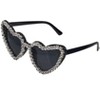 Willow & Ruby Kid's Summer Fun Sunglasses - Girl's Sunnies in Black Heart - 2 of 4