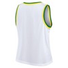 NCAA Oregon Ducks Women's White Mesh Tank Top - 3 of 3