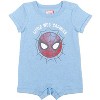Marvel Spider-Man Baby Romper and Bucket Sun Hat Newborn to Infant - 3 of 4