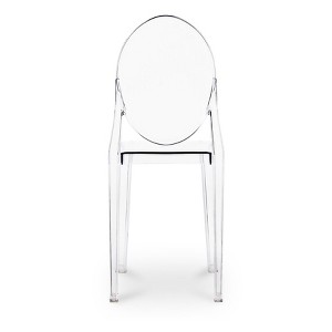 HomeRoots Clear Dining Side Chair - 1 of 4