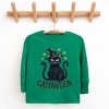 The Juniper Shop Catoween Cat Youth Long Sleeve Tee - 2 of 4