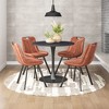 Zuo Tyler Dining Chair (Set of 2) Brown - 2 of 3