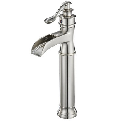 BWE Waterfall Single Hole Single Handle Bathroom Vessel Sink Faucet
