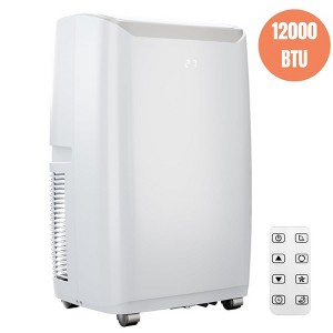 Garvee 12000 BTU Portable Air Conditioner with Remote – 3-in-1 AC, Fan & Dehumidifier – Quiet Operation & Timer – Cools Up to 550 Sq.Ft - 1 of 4