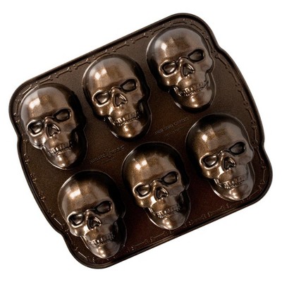 Nordic Ware Monster Mask Cakelet Pan - Brown : Target