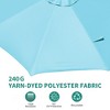 10ft Patio Umbrella Outdoor Heavy Duty Offset Hanging Umbrella 360 Degree Rotation, Easy Tilt Adjustment, Aluminum Frame, Cantilever Hanging - 4 of 4