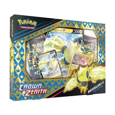  Pokemon TCG: Crown Zenith Tin – Galarian Articuno (1 Foil Card  & 5 Booster Packs) : Toys & Games