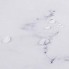 LunaLulinlk Grey and White Marble Shower Curtain - 2 of 4