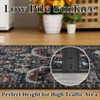 Large Washable Area Rug 9x12 Vintage Distressed Floor Carpet Non Slip Low Pile Rug Non Shedding Thin Rug, Retro Farmhouse Rug, Indoor Oriental Rug - 3 of 4