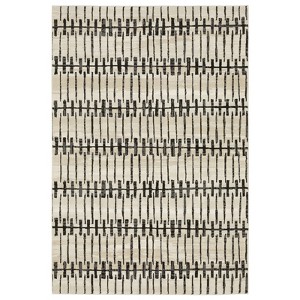 Oriental Weavers Raylan RAY11 Beige/ Black Indoor Area Rug - 6'7" x 9'6" - 1 of 4