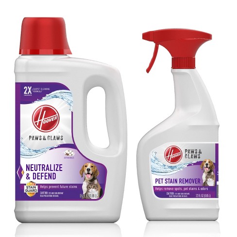 Hoover Paws Claws Carpet Cleaner Solution Pretreat Spray Bundle Ah33008 Target