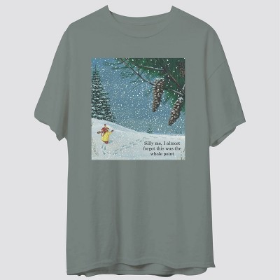 Women's Richard Scarry Bunny Short Sleeve Graphic T-Shirt - Sage Green