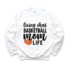 Simply Sage Market Women's Graphic Sweatshirt Basketball Mom Life - 2 of 4