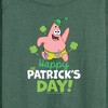 Women's - SpongeBob Squarepants - Happy St Patricks Day Lightweight French Terry Wide Neck Long Sleeve Shirt - 2 of 4