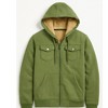 BenBen 2 Pack Men's Faux Shearling Zip Hoodie - 2 of 3
