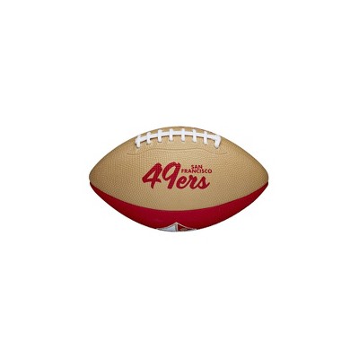 NFL Wilson Retro Jr Football - San Francisco 49ers