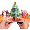 Paper Love Christmas Tree Pop Up Christmas Card, For Christmas or Holidays - 5" x 7" Cover, Includes Envelope and Note Tag - 4 of 4