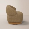 Swivel Chair with Plinth - Hearth & Hand™ with Magnolia - 3 of 4
